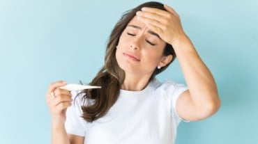 A woman with Congo fever