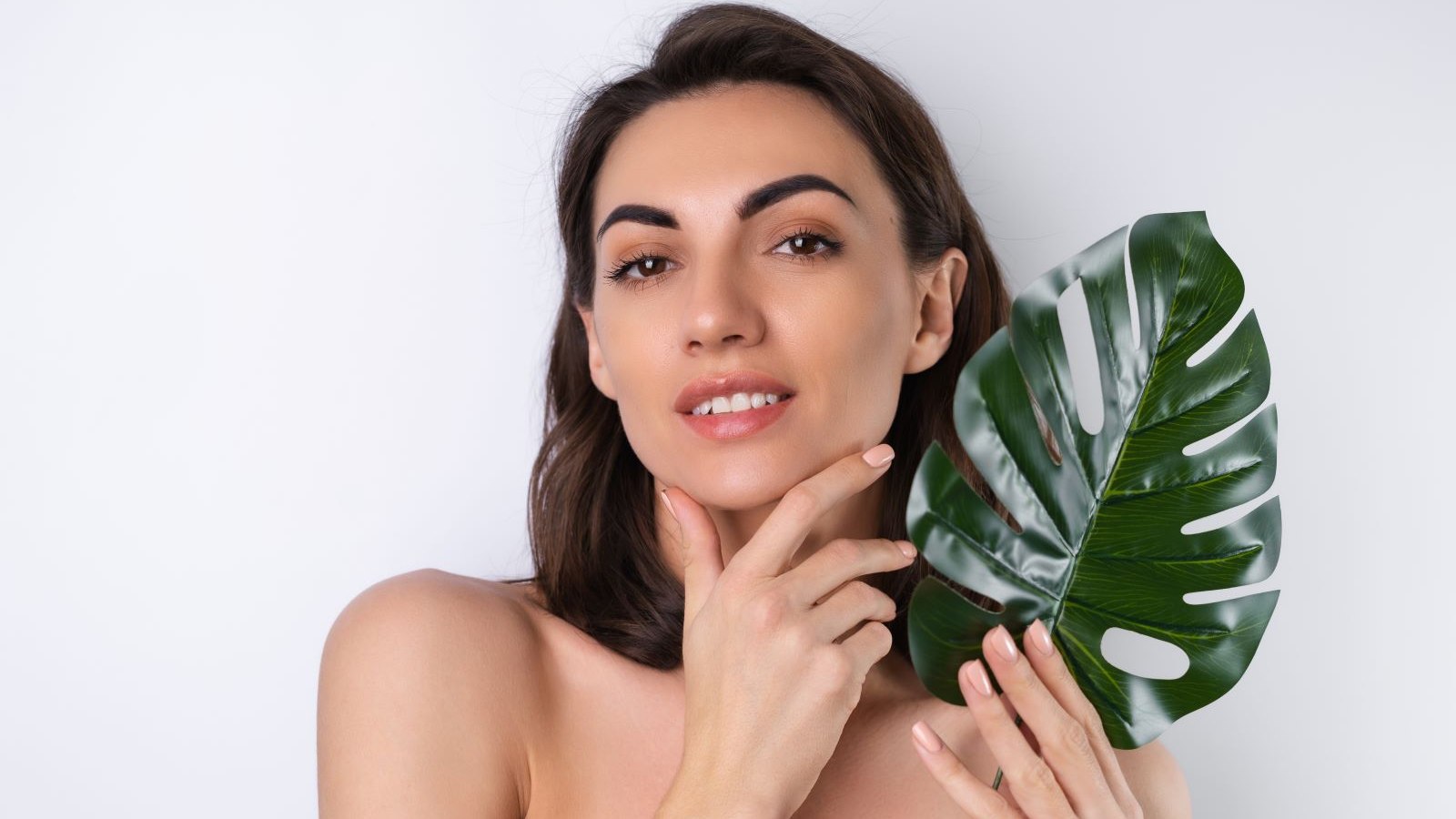 Women with glowing skin